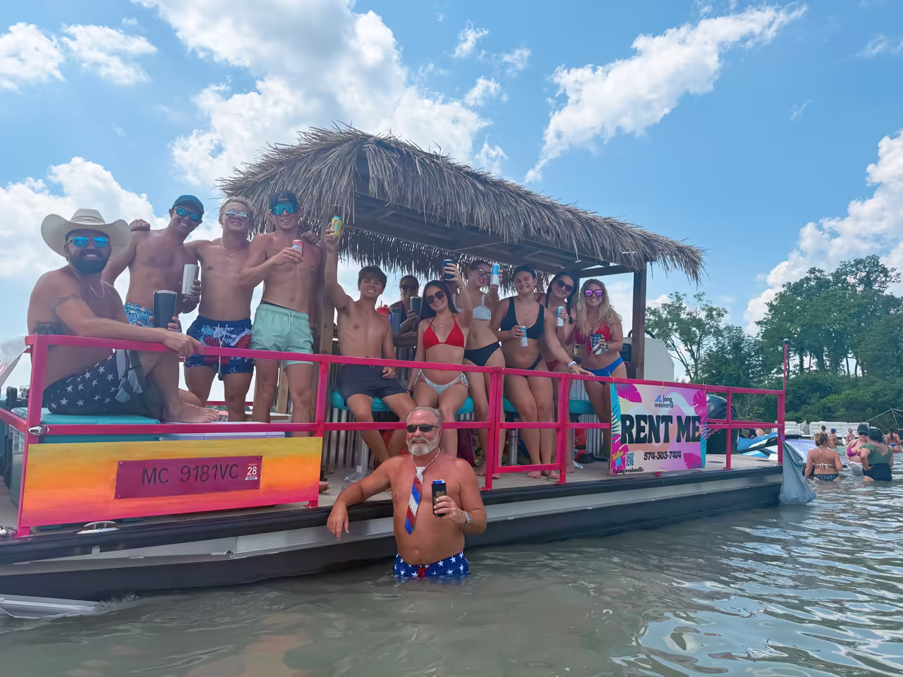 Spacious boat